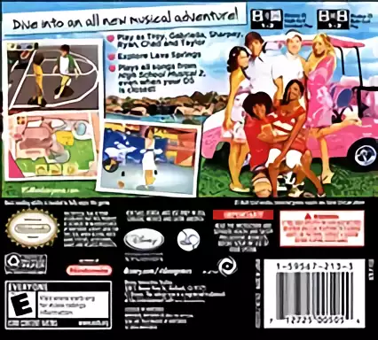 Image n° 2 - boxback : High School Musical 2 - Work This Out!